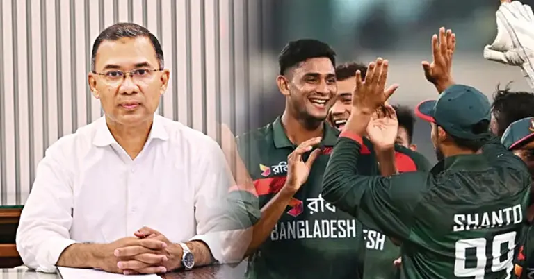 প্রধানমন্ত্রী তারেক রহমান ও বাংলাদেশ জাতীয় দল